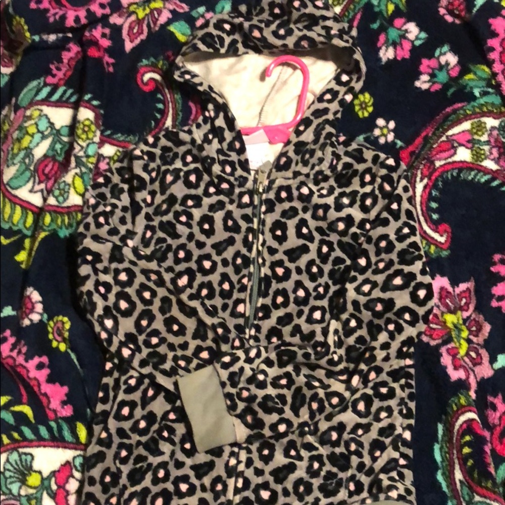 Circo leopard girls hoodie size 7/8